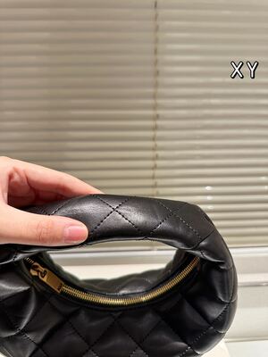 Saint Laurent Quilted Hobo Bag view 6