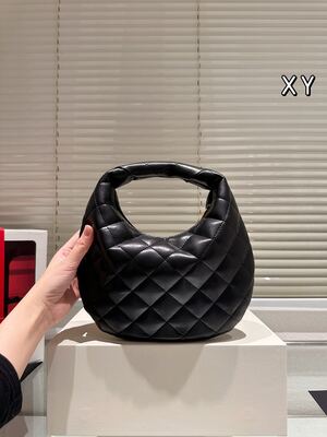 Saint Laurent Quilted Hobo Bag view 8