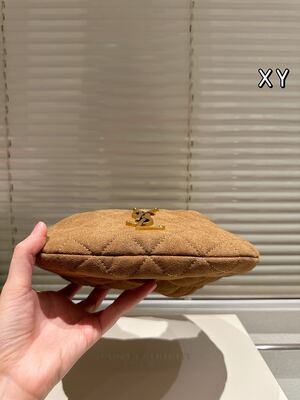 Saint Laurent Quilted Hobo Bag view 3