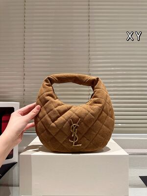 Saint Laurent Quilted Hobo Bag view 9