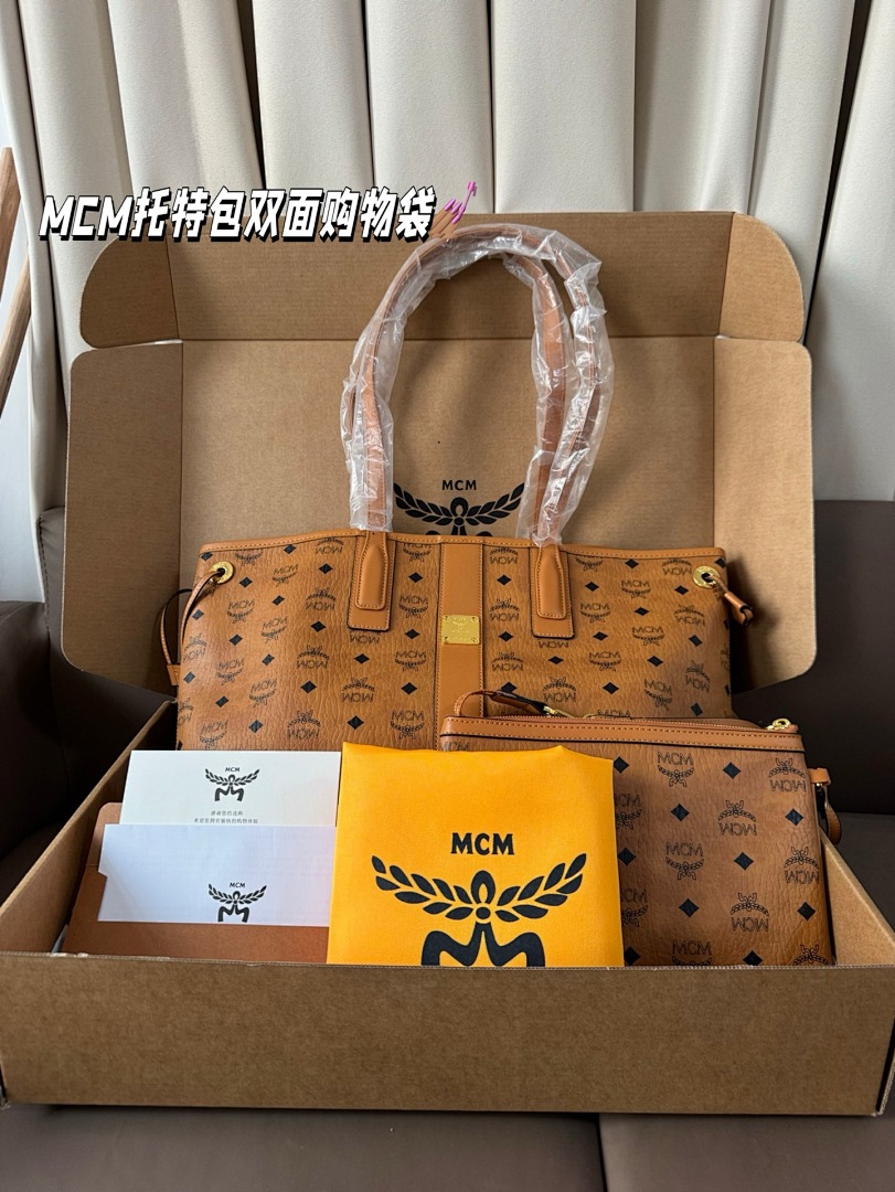 MCM Visetos Tote view