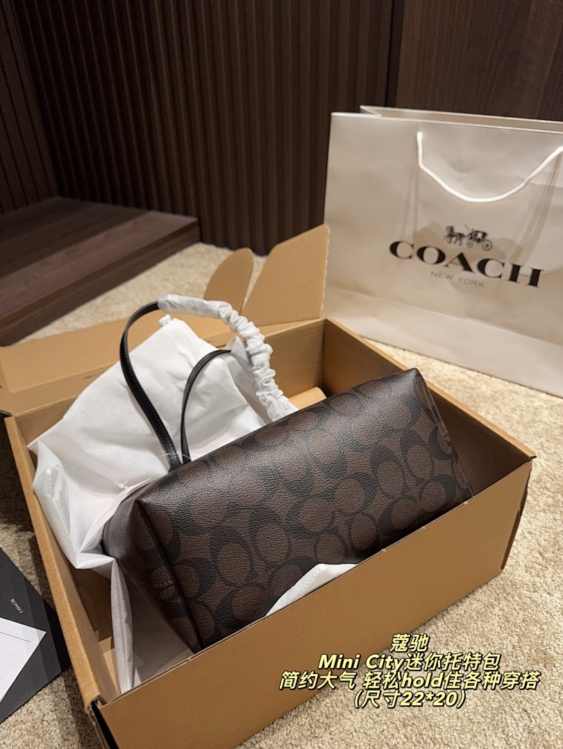 Coach Mini City Shoulder Bag view
