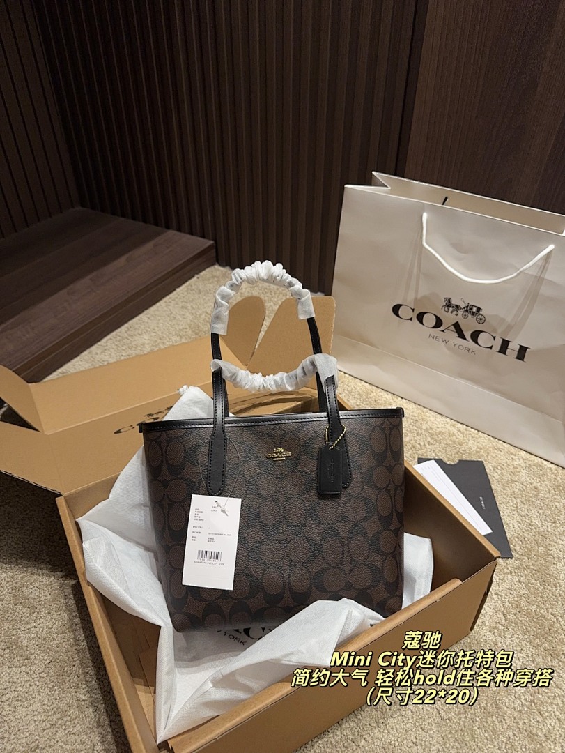 Coach Mini City Shoulder Bag view