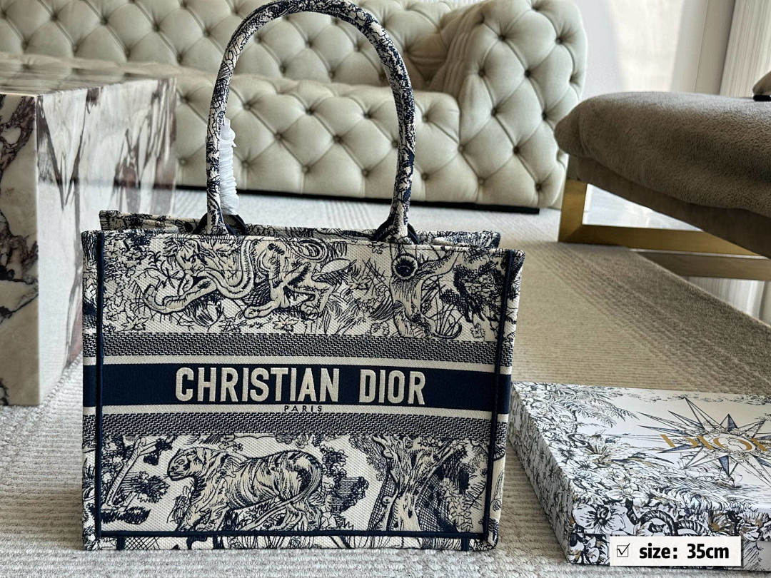 Dior Book Tote view