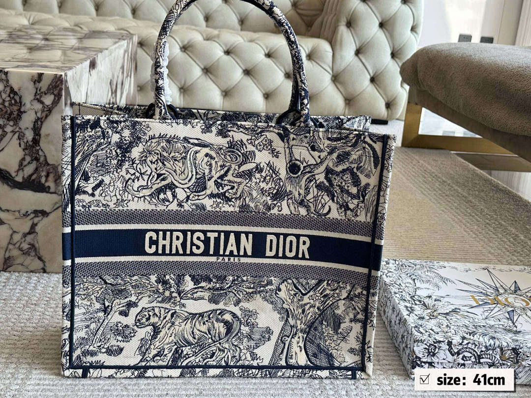 Dior Book Tote view