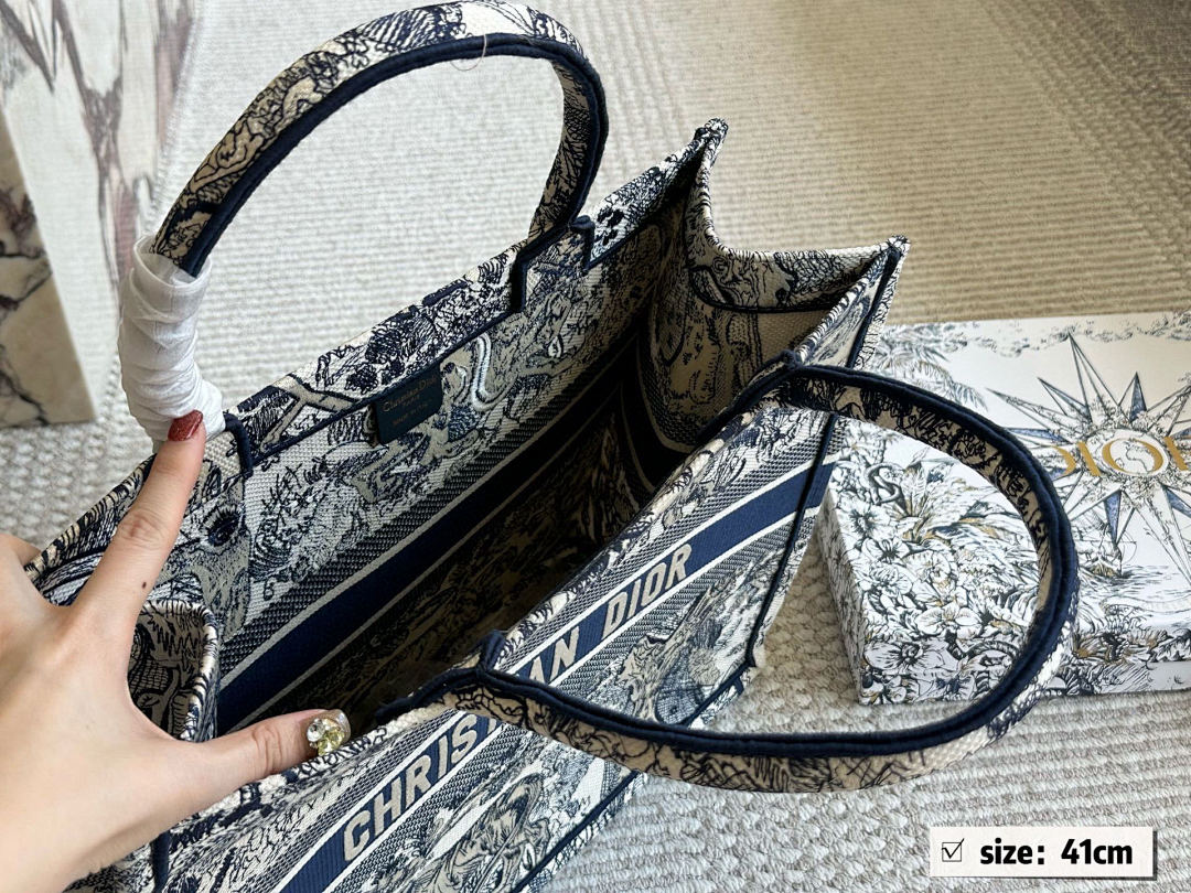 Dior Book Tote view