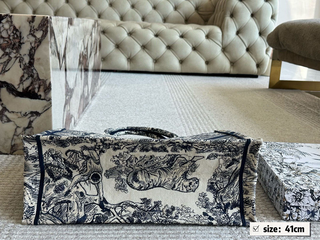 Dior Book Tote view