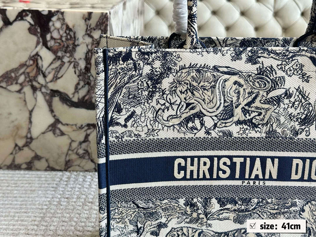 Dior Book Tote view
