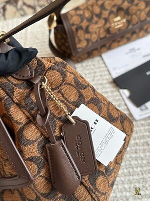 Coach Signature Satchel view 4