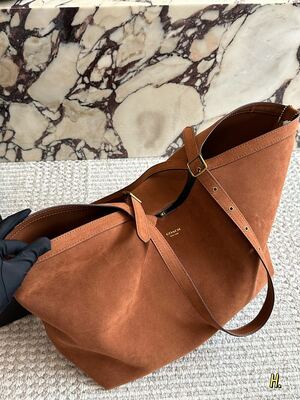 Coach Leather Tote view 4