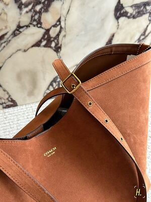 Coach Leather Tote view 8