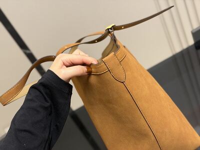 Coach Leather Hobo Bag view 4