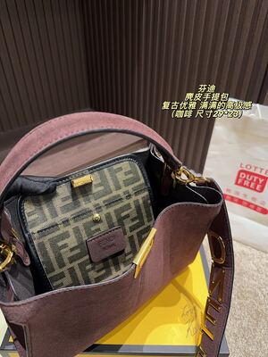 Fendi Peekaboo Shoulder Bag view 2