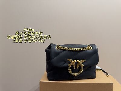 Pinko Quilted Chain Shoulder Bag view 7