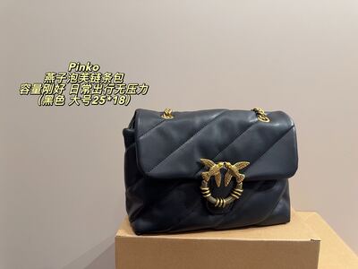 Pinko Quilted Chain Shoulder Bag view 8