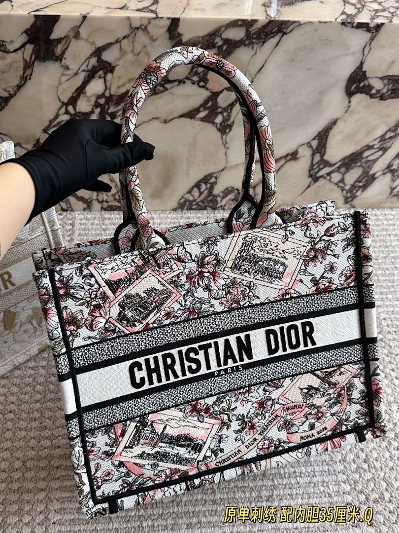 Dior Book Tote view