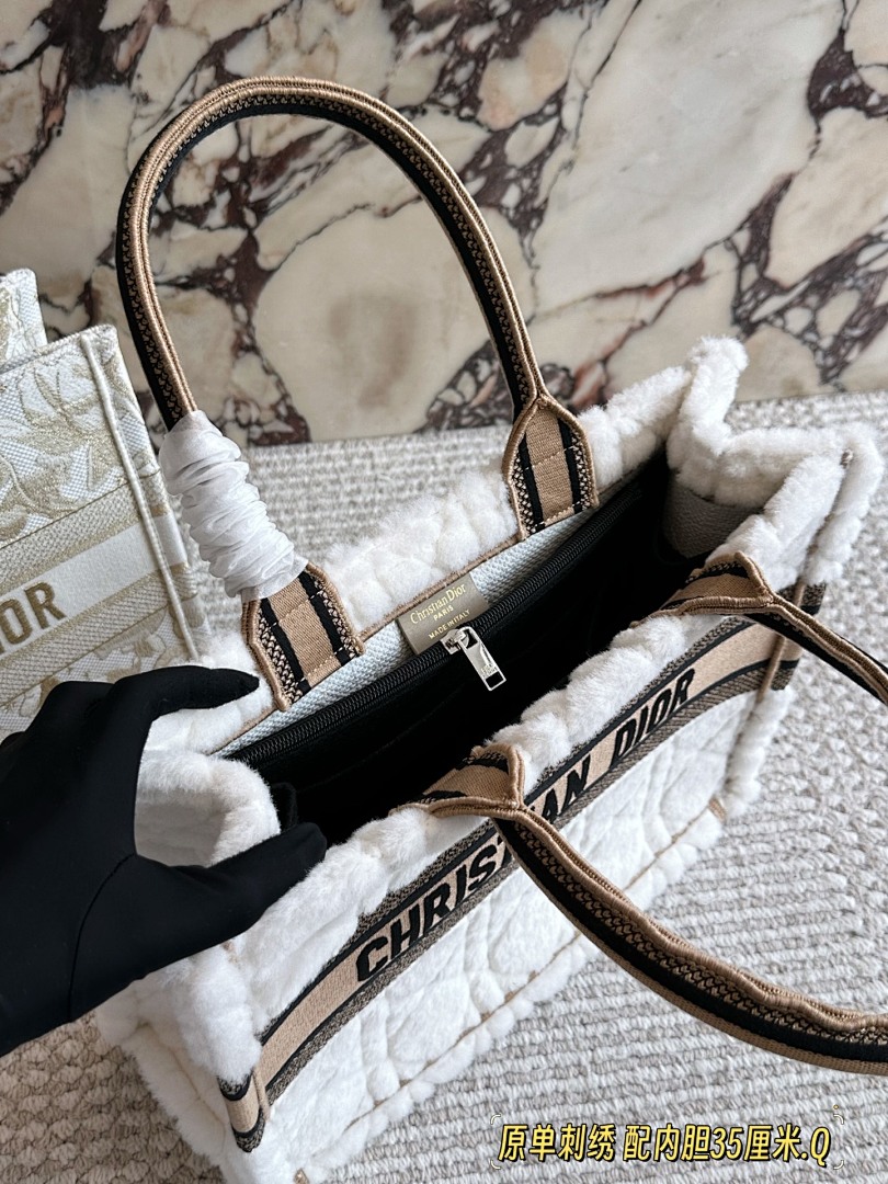Dior Book Tote view