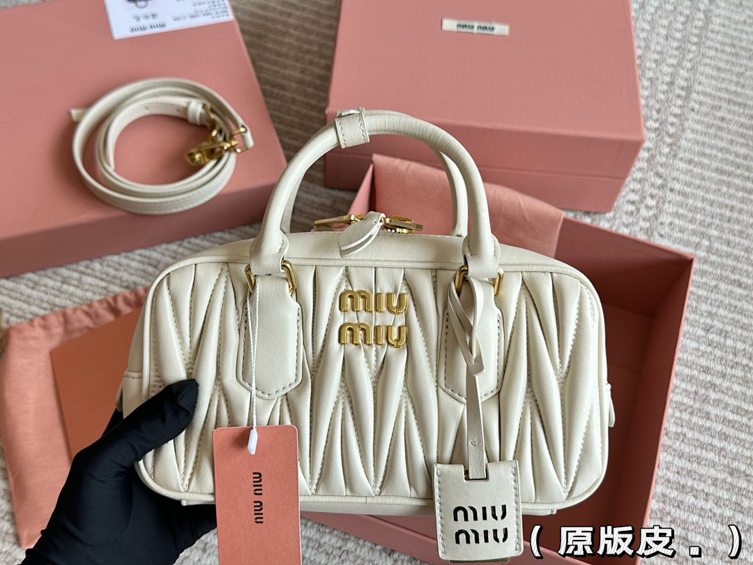 Miu Miu Matelassé Tote view