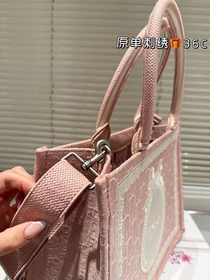 Dior Saddle Tote view 4