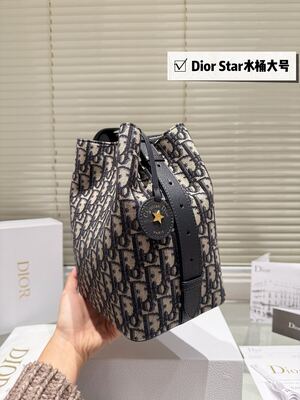 Dior Star Book Tote view 4