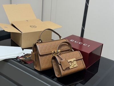 Gucci Padlock Shoulder Bag view 12