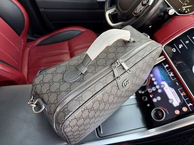 Gucci GG Supreme Cosmetic Case