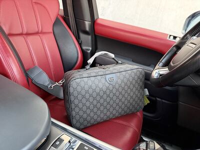 Gucci GG Supreme Cosmetic Case view 7