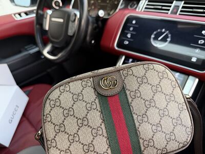 Gucci GG Supreme Cosmetic Case