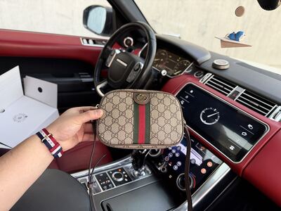 Gucci GG Supreme Cosmetic Case view 6