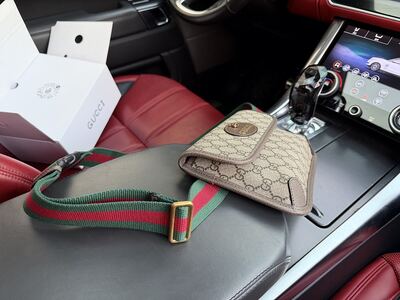 Gucci GG Supreme Shoulder Bag view 5