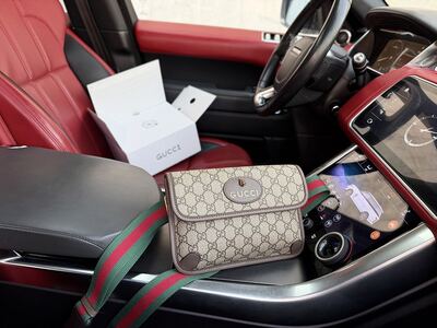 Gucci GG Supreme Shoulder Bag view 7