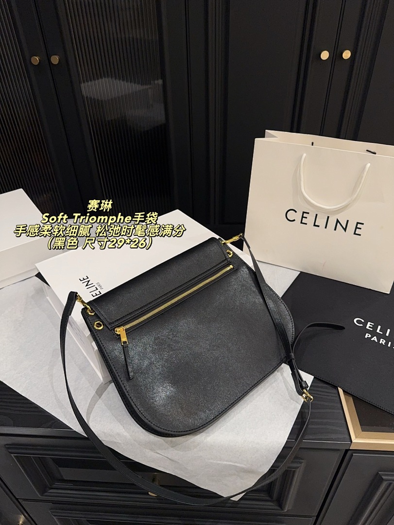 Celine Soft Triomphe Bag view