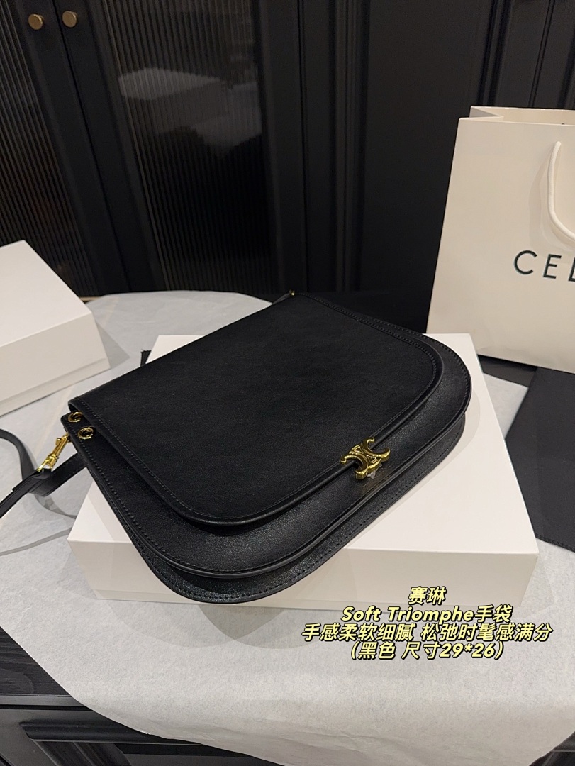Celine Soft Triomphe Bag view