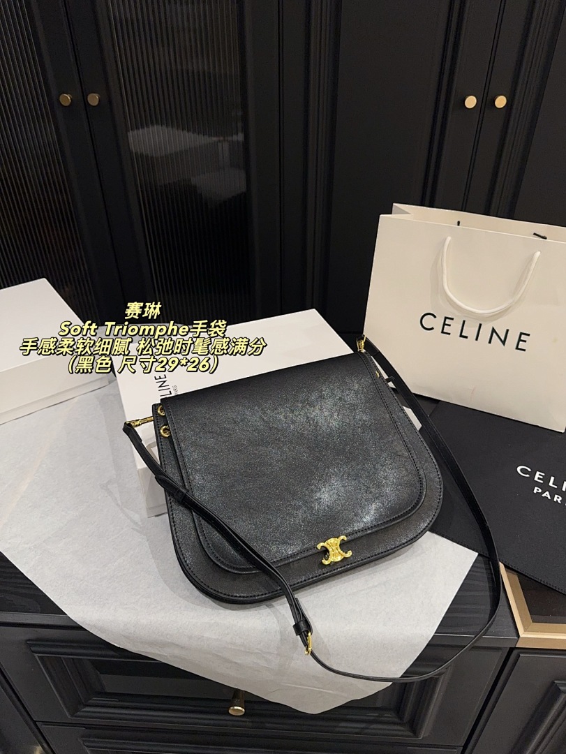 Celine Soft Triomphe Bag view