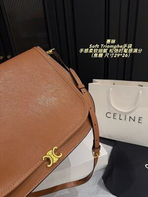 Celine Soft Triomphe Bag view 4