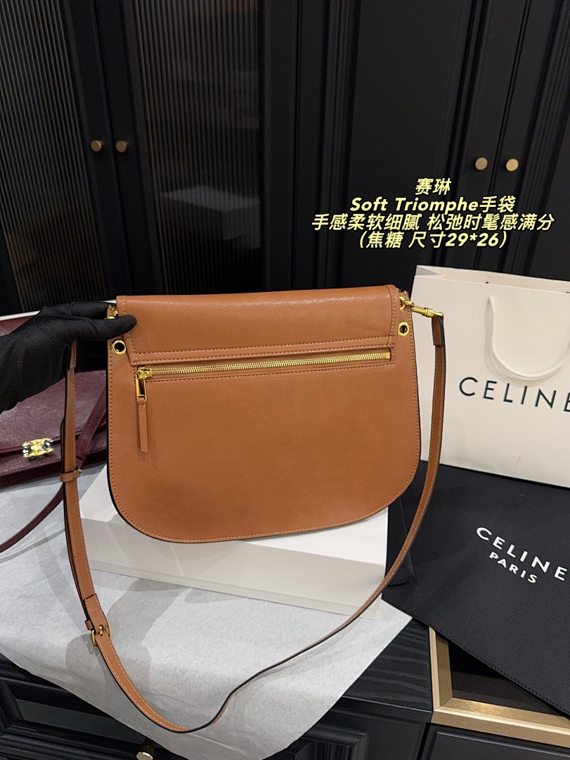 Celine Soft Triomphe Bag view