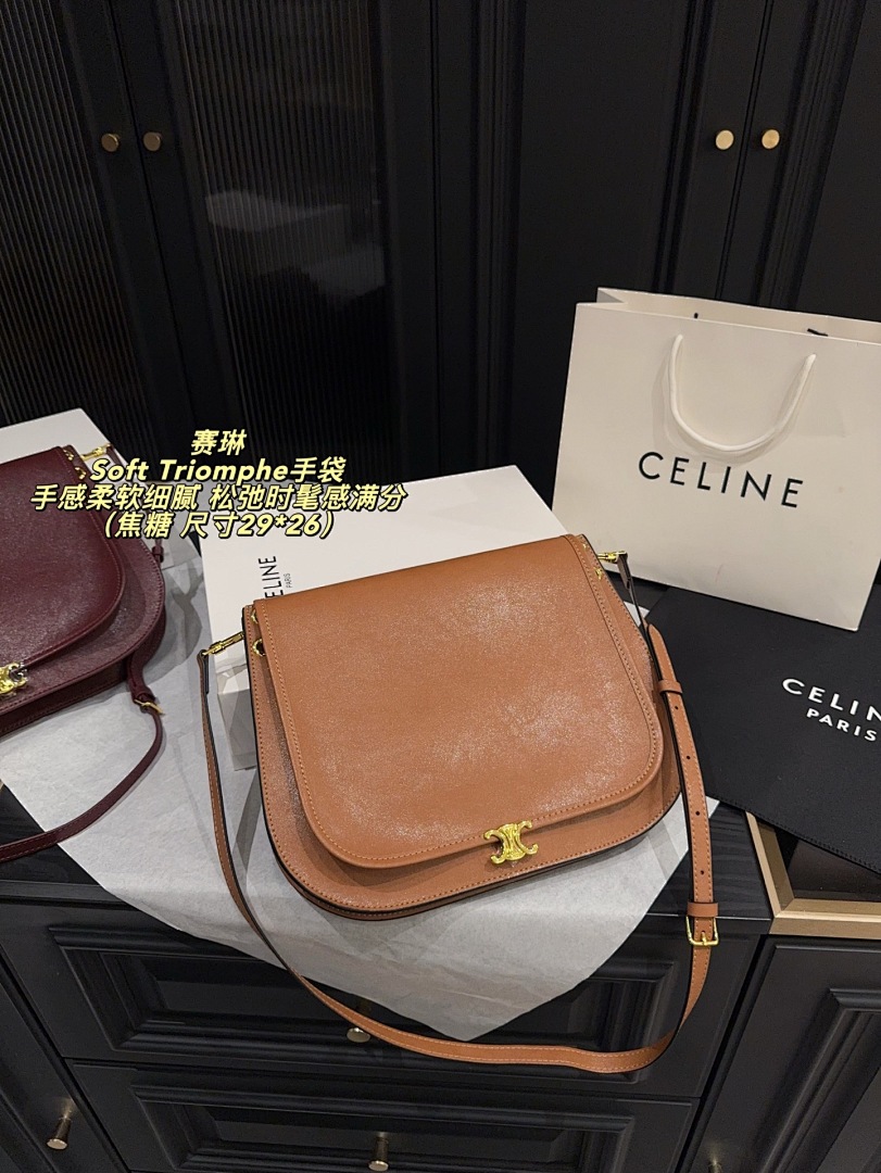 Celine Soft Triomphe Bag view
