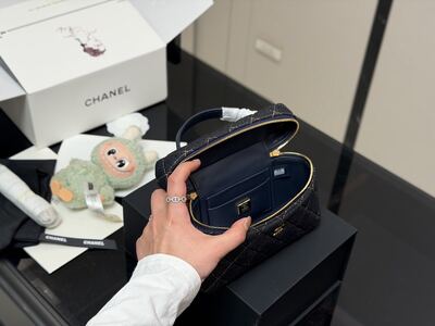 Chanel Classic Flap Quilted Top Handle view 6