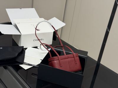 Chanel Caviar Crossbody Wallet view 3