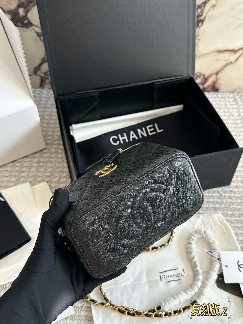 Chanel Camera Bag CC Logo view
