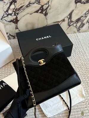 Chanel Classic Flap Caviar Leather view 5