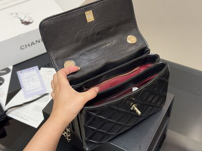 Chanel Classic Flap Quilted Shoulder view 6