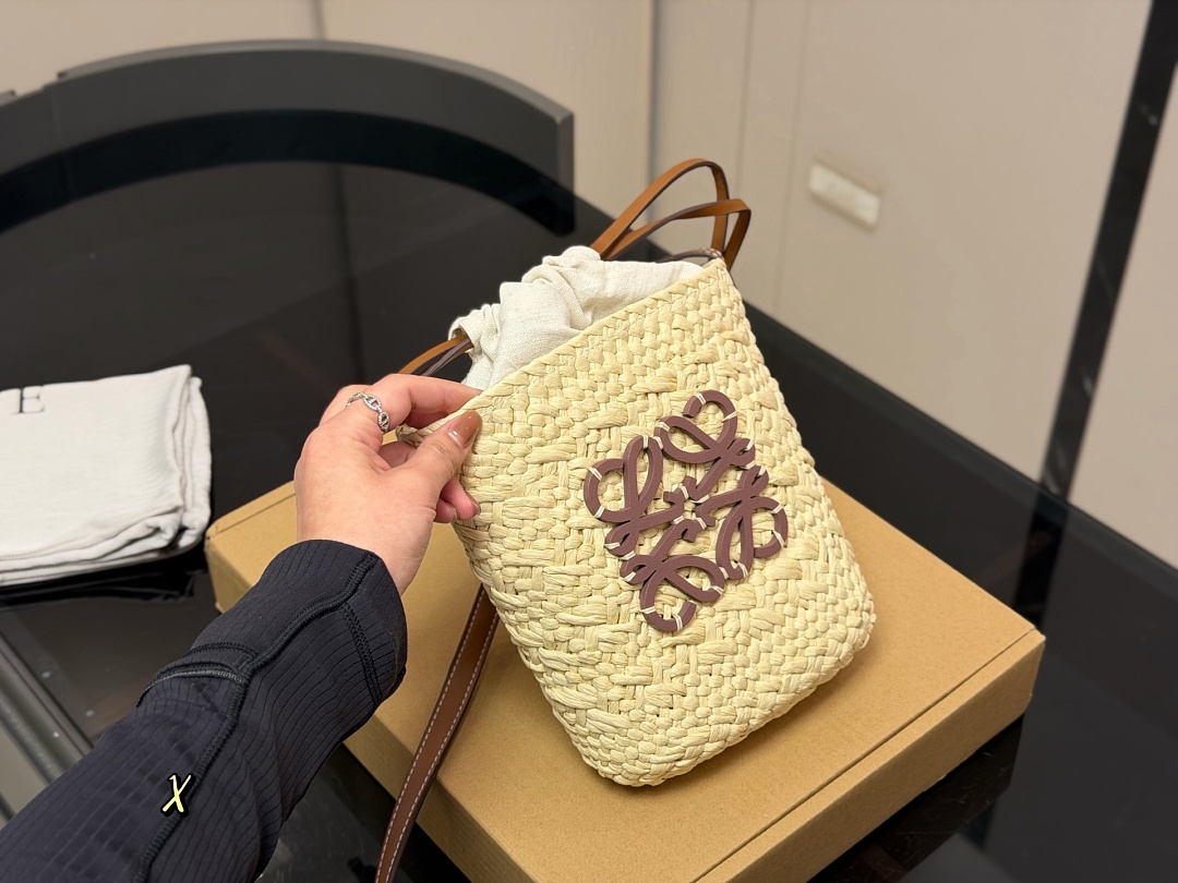 Loewe Anagram Bucket Bag view