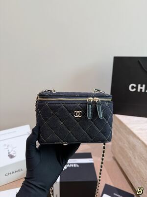 Chanel Denim Shoulder Bag view 6