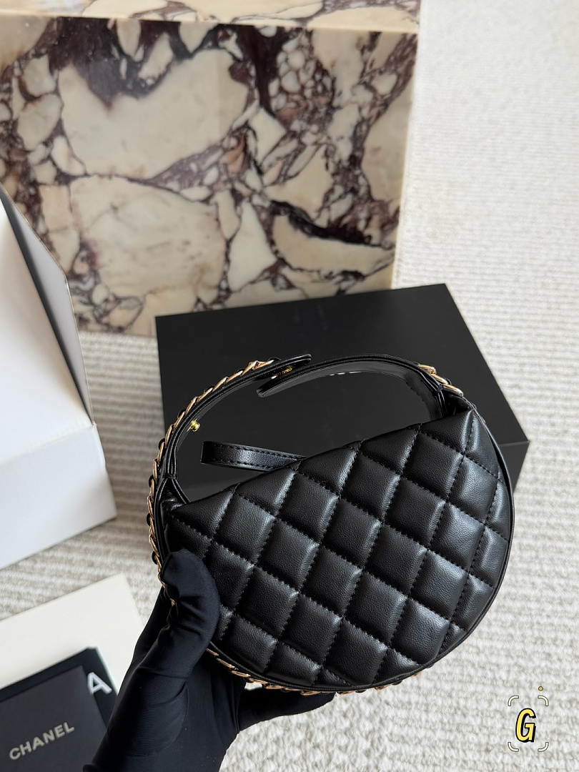 Chanel Round Shoulder Bag