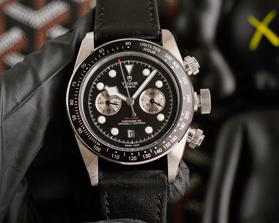 Tudor Black Bay Chronograph Watch