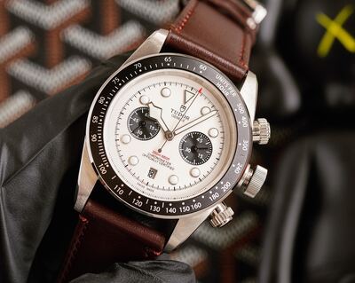 Tudor Black Bay Chronograph Watch view 7