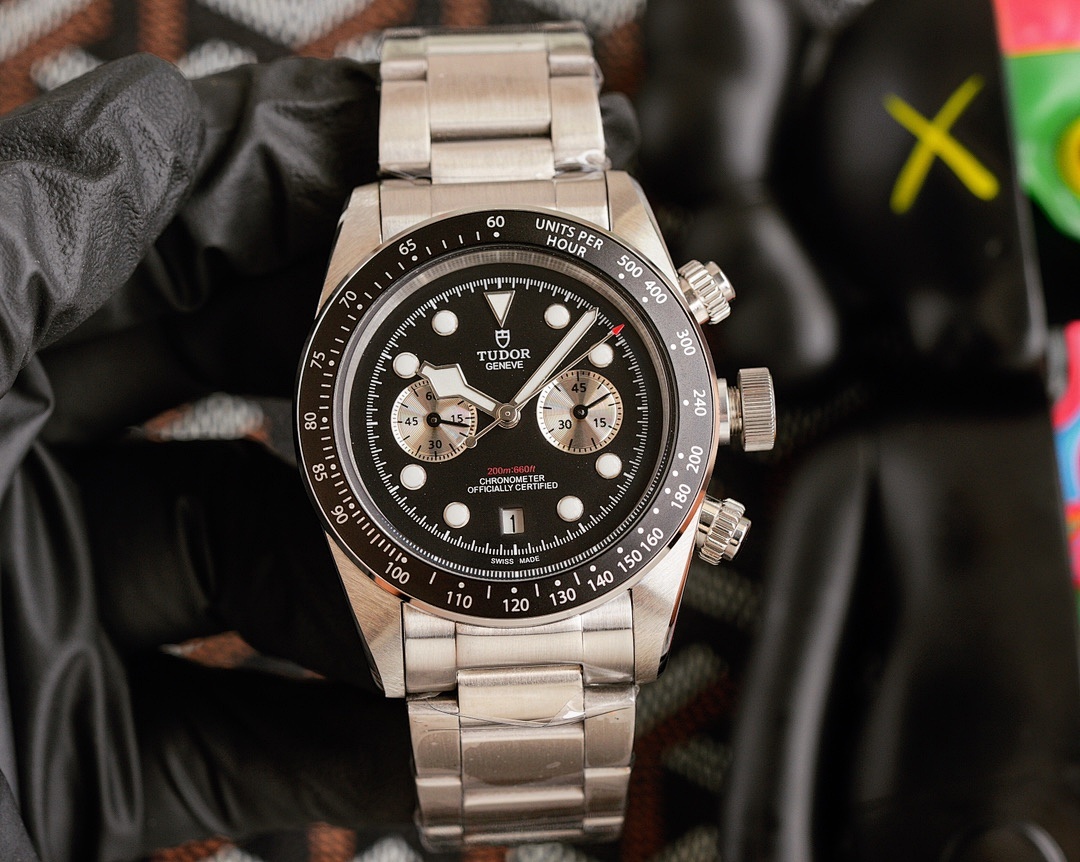 Tudor Black Bay Chronograph Watch
