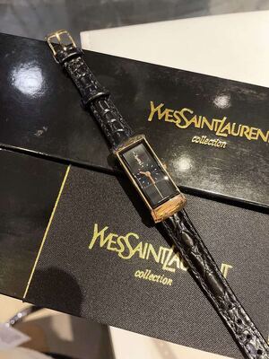 Saint Laurent Tank Watch view 1