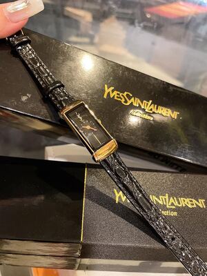 Saint Laurent Tank Watch view 3